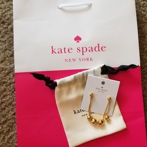 Kate Spade Ball Linear Earrings